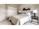 Bright and airy bedroom with a large closet and modern decor at 6556 Reserve Dr, Indianapolis, IN 46220