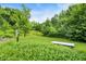 Scenic outdoor area with a picnic table surrounded by lush greenery, great for picnics at 6640 Page Blvd # 101, Indianapolis, IN 46220