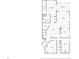 Detailed floor plan showcasing the layout of the home, including bedrooms, bathrooms, and living areas at 6640 Page Blvd # 101, Indianapolis, IN 46220