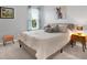 Cozy bedroom with natural light, stylish decor, and comfortable furnishings at 7215 Braxton Dr, Noblesville, IN 46062
