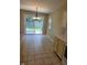Bright kitchen dining area with sliding glass doors and a view of the backyard at 7440 Oakview Dr, Avon, IN 46123