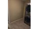 Laundry room with new stackable washer and dryer on tiled floor at 7440 Oakview Dr, Avon, IN 46123