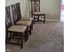 Cozy living room with chairs and neutral carpet, creating a comfortable atmosphere at 7440 Oakview Dr, Avon, IN 46123