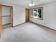 Bedroom with neutral walls, neutral carpet, and natural light from a window at 757 Winter Way, Carmel, IN 46032