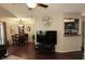 Open-concept living space with dining area, perfect for entertaining at 7662 Micawber Ct, Indianapolis, IN 46256