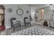 Open-concept living space with elegant decor, stylish furniture, and a bright, airy atmosphere at 784 S Restin Rd, Greenwood, IN 46142