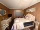 Comfortable bedroom with a decorative vanity and natural light at 7918 Bonita Ct, Indianapolis, IN 46219