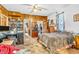 Spacious bedroom boasts ample storage, wood paneling, and lots of natural light at 850 Duane St, Franklin, IN 46131