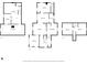 Detailed floor plan of all floors of home including Basement, first floor, and second floor at 850 Duane St, Franklin, IN 46131