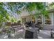 Spacious backyard deck with comfortable seating and dining areas for outdoor enjoyment at 8827 Lindsey Ct, Fishers, IN 46038