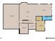 Basement floor plan featuring a Gathering room, game room, storage room and furnace room at 1008 Westcreek Dr, Columbus, IN 47201