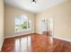 Spacious living room featuring hardwood floors and natural light at 1008 Westcreek Dr, Columbus, IN 47201