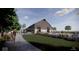 A community pool and recreation center are landscaped with native grasses and seasonal flowers for the neighborhood at 12078 Black Mill Pass, Fishers, IN 46040