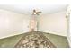 Bedroom with ceiling fan, carpeted floor, and white trim at 1325 Fordice Rd, Lebanon, IN 46052