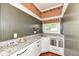 Convenient pantry area with granite countertops, stainless steel appliances, and ample storage space at 1325 Fordice Rd, Lebanon, IN 46052