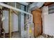 An HVAC system in the utility room showcases the home's functionality at 238 S 5Th Ave, Beech Grove, IN 46107