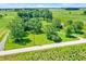 A captivating aerial view with mature trees, a curving driveway, and well-maintained lawn areas at 3001 W 226Th St, Sheridan, IN 46069