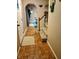 Inviting entryway boasting stylish parquet floors and arched doorways at 336 N Windsong Ln, Greenwood, IN 46142