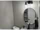 Contemporary bathroom with modern lighting and black finishes at 3906 N Lanewood Dr, Muncie, IN 47304