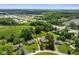 Aerial view of home showcasing the property boundaries and surrounding landscape in a suburban setting at 45 Kirk E Dr, Indianapolis, IN 46234