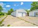 Spacious detached garage with ample parking and convenient access to the home at 4644 E 150 N, Anderson, IN 46012