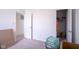 Bedroom with doors to other rooms and a closet, showcasing a transition space in the home at 507 Redvine Dr, Sheridan, IN 46069