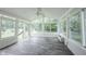Bright sunroom with vaulted ceiling and multiple windows, providing great natural light at 6028 Thornwood Ct, Indianapolis, IN 46250