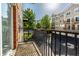Cozy balcony overlooking a well-maintained community at 6592 Reserve Dr, Indianapolis, IN 46220