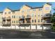 Exterior shot of a building with balconies and garages at 6592 Reserve Dr, Indianapolis, IN 46220
