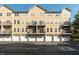 Exterior shot of a building with balconies and garages at 6592 Reserve Dr, Indianapolis, IN 46220