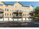 Exterior shot of a building with balconies and garages at 6592 Reserve Dr, Indianapolis, IN 46220