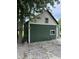 View of outbuilding with metal siding and gravel surround at 6895 N County Road 625 E, Brownsburg, IN 46112