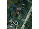 An aerial view of a residential property, highlighting the layout and location within the neighborhood at 7234 Fairwood Dr, Indianapolis, IN 46256