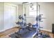 Exercise room featuring weight training equipment and plenty of space at 7234 Fairwood Dr, Indianapolis, IN 46256