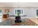 Bright dining room with a large bay window that offers plenty of natural light at 7401 N Layman Ave, Indianapolis, IN 46250
