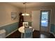 Cozy dining area with a round table and natural light at 1001 Paradise Ct # F, Greenwood, IN 46143