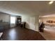Living room with hardwood floors and natural light at 1001 Paradise Ct # F, Greenwood, IN 46143