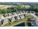 Aerial view of homes in a Gathering-friendly neighborhood at 16235 Natures Way, Westfield, IN 46074