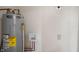 Functional utility room with water heater and utility hookups at 2009 N New York Ave, Muncie, IN 47304