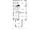 Layout of main level, highlighting kitchen, dining, living areas, bedrooms, bathrooms, and laundry at 2026 E 10Th St, Indianapolis, IN 46201