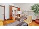Functional office space with hardwood floors, modern furniture, and ample natural light at 2026 E 10Th St, Indianapolis, IN 46201