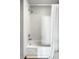 Bathroom with a white tiled shower and bathtub combination at 2247 Frisco Pl, Indianapolis, IN 46240