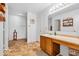 Bathroom featuring single vanity and tile flooring at 2309 Westmere Dr, Plainfield, IN 46168