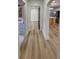 Hallway view leading to the kitchen, bedroom, and bathroom, showcasing the home's layout at 2543 Union St, Indianapolis, IN 46225