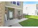 Inviting front porch with rocking chairs, creating a cozy and welcoming entryway for guests at 3075 W Crosscreek Dr, Monrovia, IN 46157
