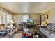 Comfortable living room with ample seating and a large television for entertainment at 3304 Coffey St, Indianapolis, IN 46217