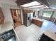 Expansive kitchen with stainless steel appliances and bright natural light at 3975 Keyway Dr, Greenwood, IN 46143