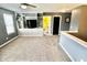 Living area showcases custom built-ins with TV and stylish decor at 5473 Forest Glen Dr, Brownsburg, IN 46112
