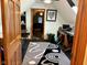 Bonus room with sloped ceilings, open doorway, modern carpet and comfortable seating at 5586 S 200 E, Franklin, IN 46131