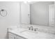 Bathroom features new sink with marble countertop at 6562 Quail Run, Fishers, IN 46038